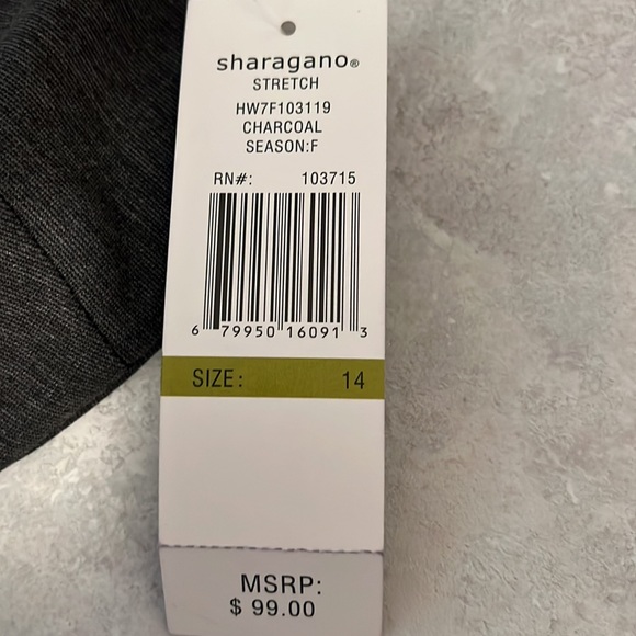 Sharagano Gray Sleeveless Dress - Picture 3 of 4